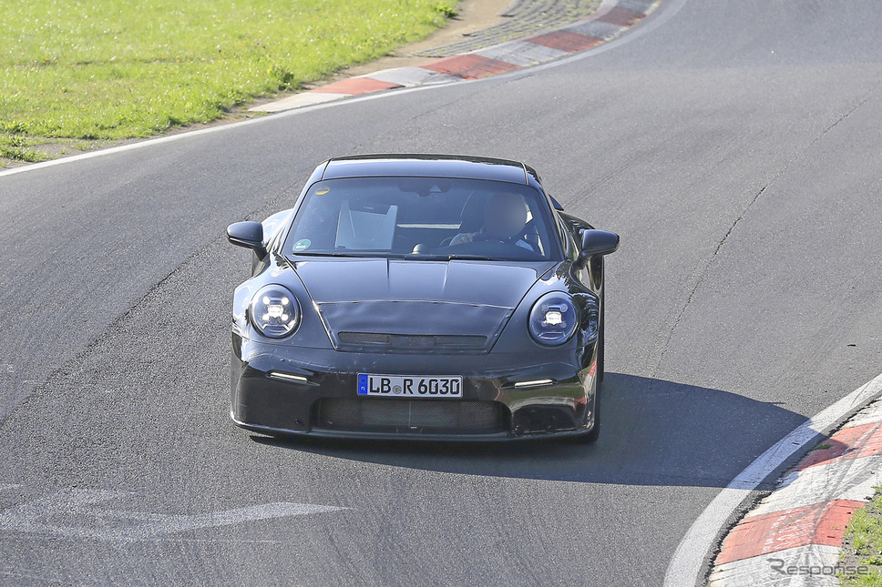 ポルシェ 911 GT3 ツーリングパッケージ　スクープ写真《APOLLO NEWS SERVICE》