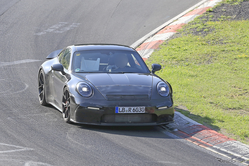 ポルシェ 911 GT3 ツーリングパッケージ　スクープ写真《APOLLO NEWS SERVICE》