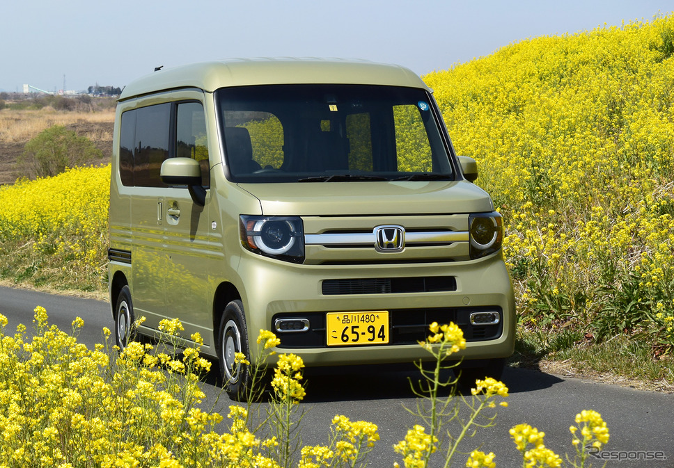 ホンダ N-VAN +STYLE FUN・ターボ Honda SENSING《撮影 井元康一郎》