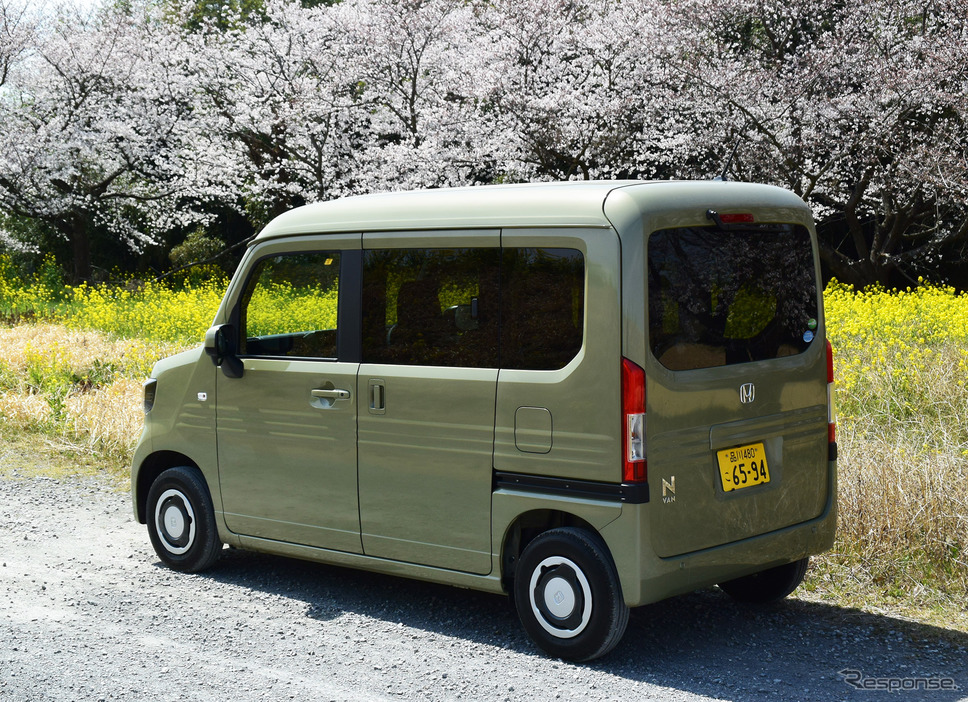 ホンダ N-VAN +STYLE FUN・ターボ Honda SENSING《撮影 井元康一郎》