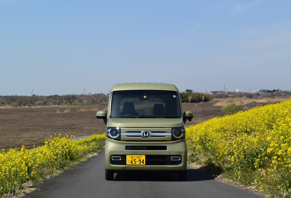 ホンダ N-VAN +STYLE FUN・ターボ Honda SENSING《撮影 井元康一郎》