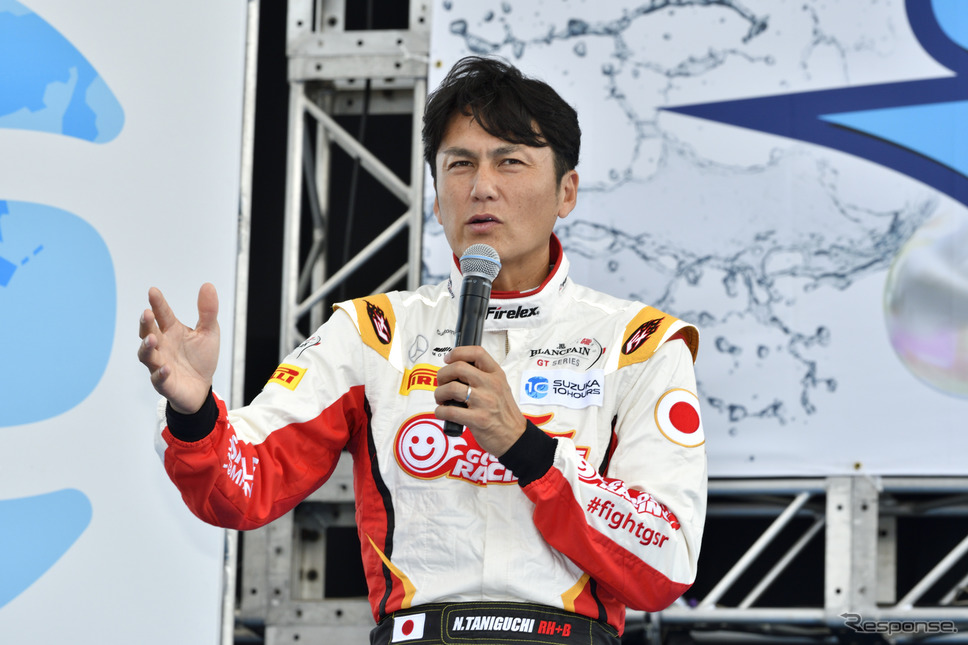 Mercedes-AMG Team Goodsmileトークステージ(鈴鹿10時間耐久)《撮影 雪岡直樹》