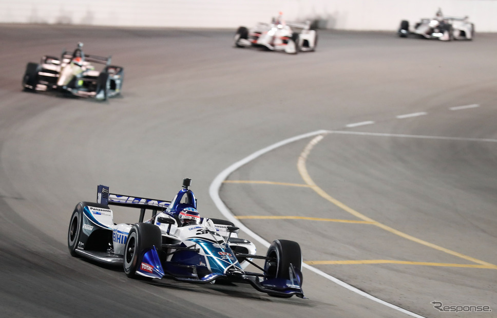 ゲートウェイ戦を戦う#30 佐藤琢磨(写真は予選日)。《写真提供 INDYCAR》