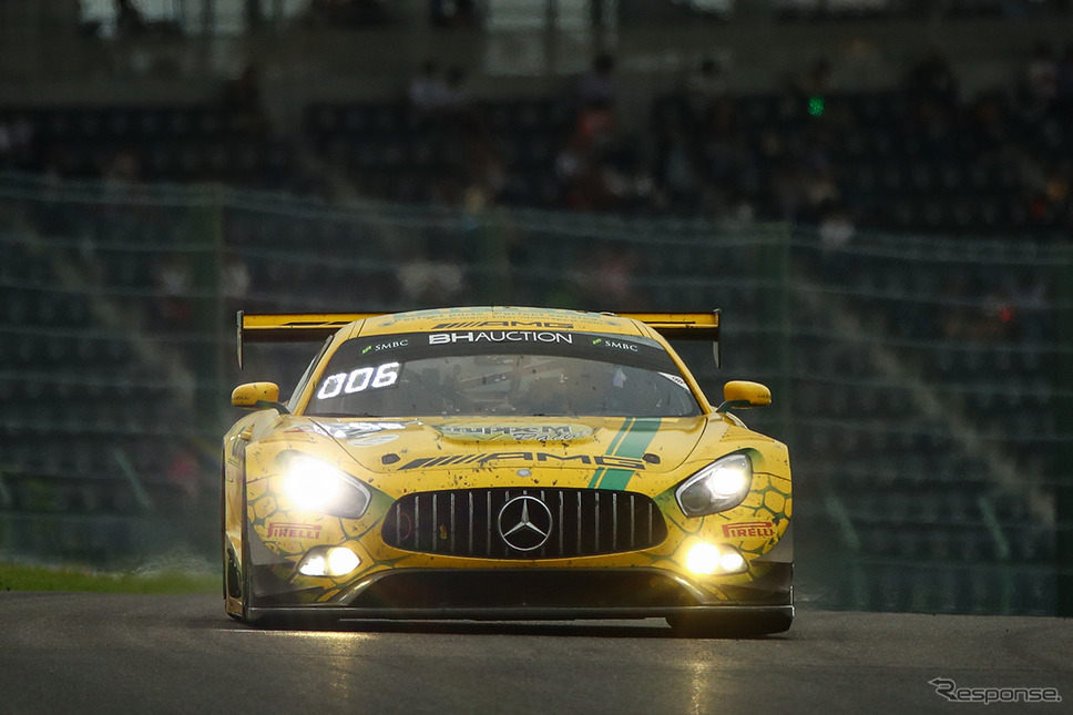 ［鈴鹿10時間］2位の#999 Mercedes-AMG Team GruppeM Racing《Photo：Kazuhisa Masuda／撮影 益田和久》