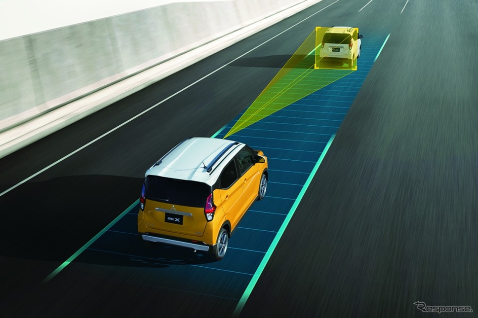 三菱の軽自動車では初採用となった先進安全技術「MI-PILOT(マイパイロット」