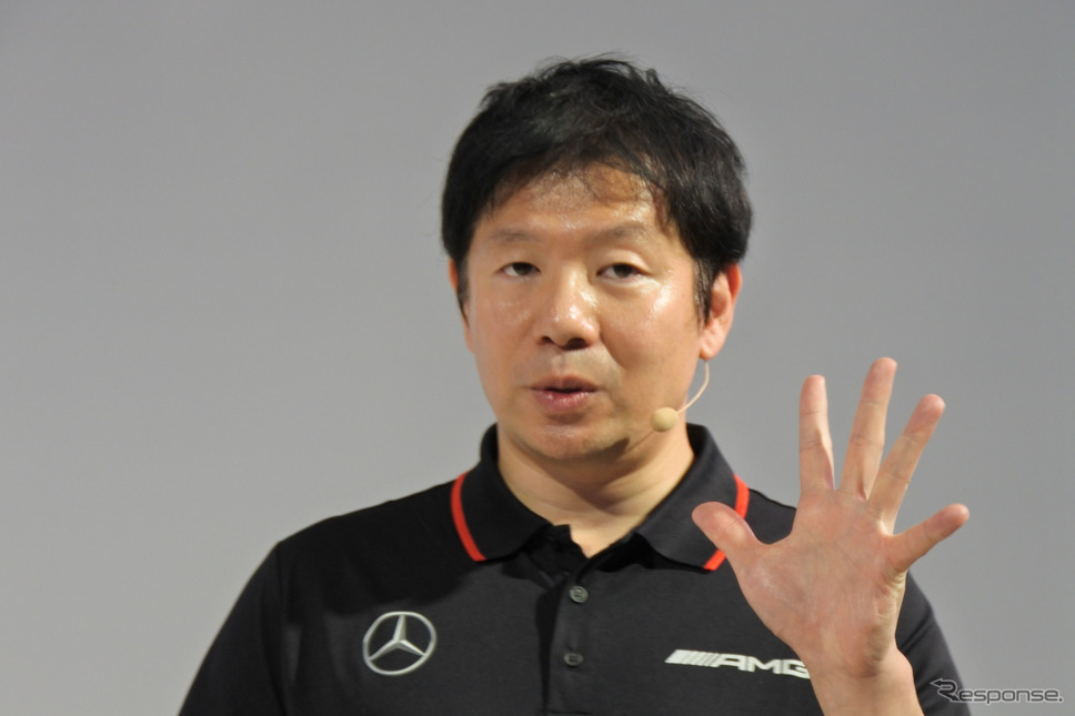 メルセデス・ベンツ日本 マーケティングコミュニケーション部製品広報課 木下潤一 氏《撮影 小松哲也》