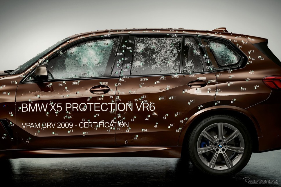 BMW X5 新型の防弾装甲仕様車「プロテクション VR6」《photo by BMW》