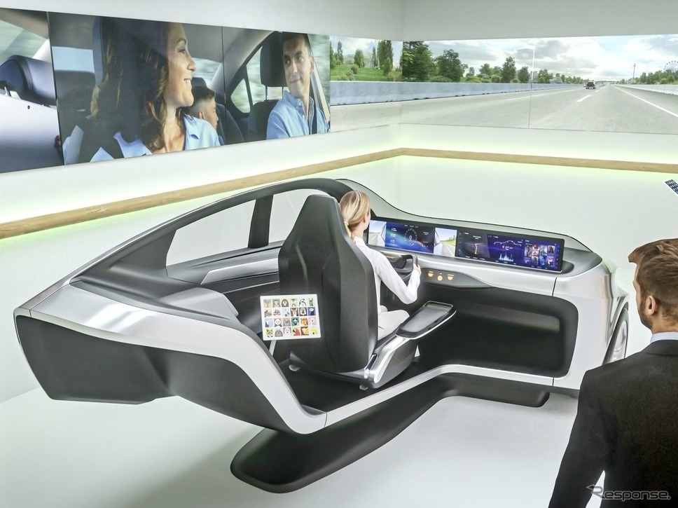 コンチネンタルの新開発ドライビングシミュレーターのイメージ《photo by Continental》