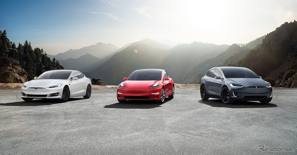 テスラのEV《photo by Tesla》