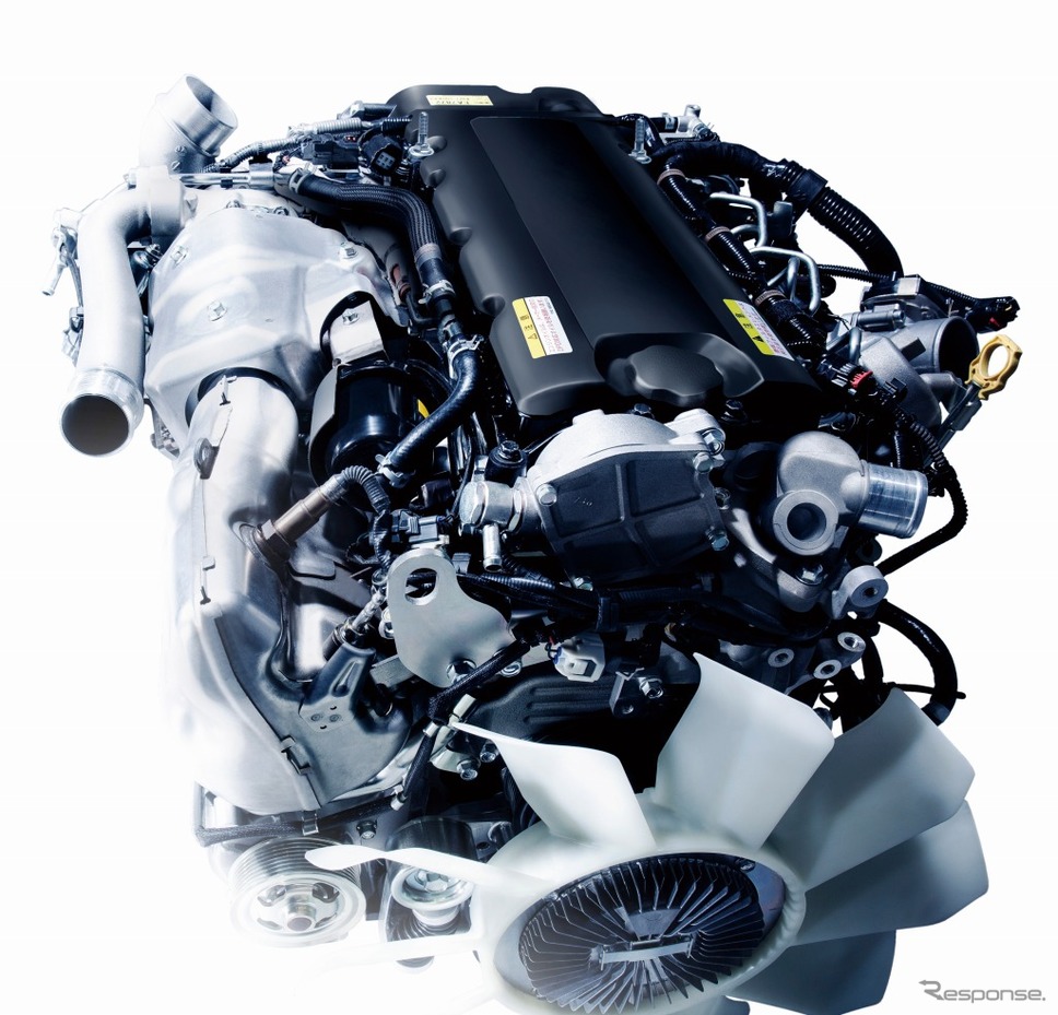 低燃費エンジン 4JZ1-TCS《画像：日産自動車》