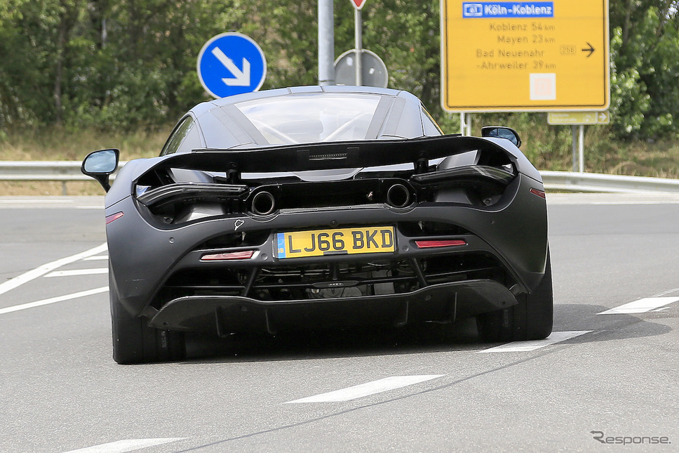 マクラーレン 750LT プロトタイプ スクープ写真《APOLLO NEWS SERVICE》