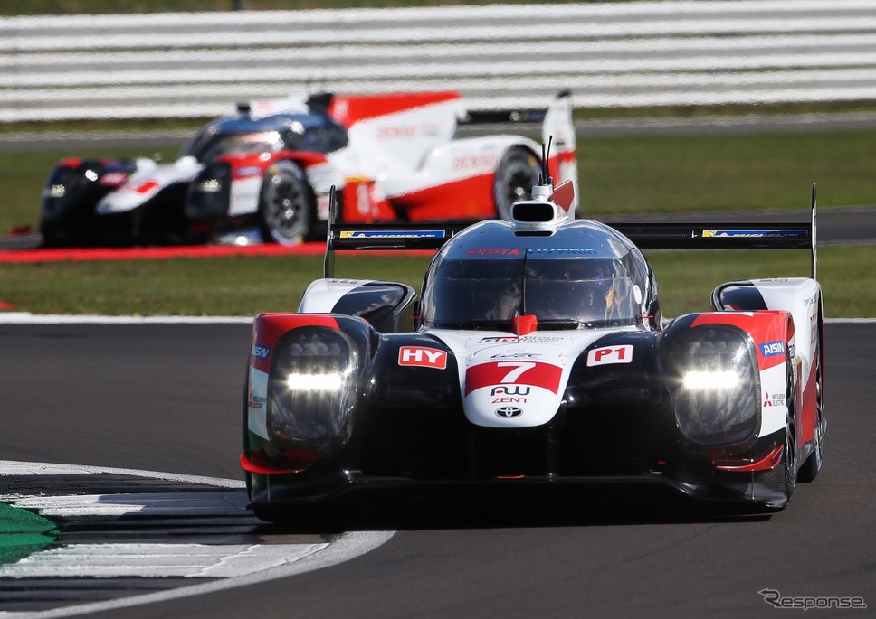 トヨタが1-2、優勝は7号車。《写真提供 TOYOTA》