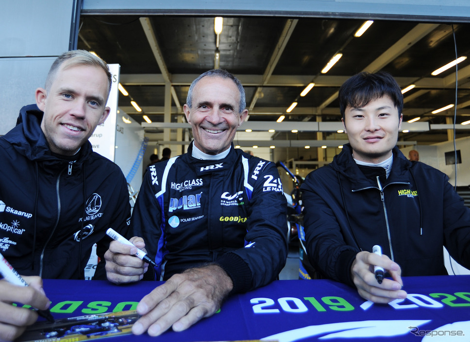 山下健太（右）は今季のWECをLMP2クラスのハイクラスレーシングで戦う。《写真提供 TOYOTA》