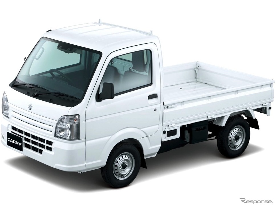 スズキ キャリイ KC スズキ セーフティ サポート装着車 スぺリアホワイト《画像:スズキ》