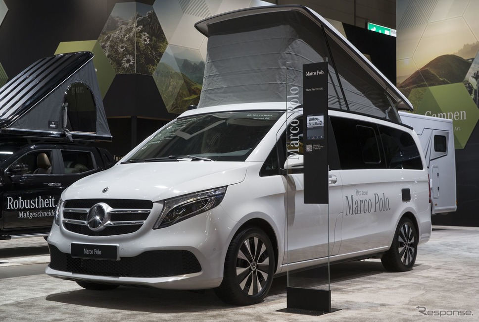 メルセデスベンツ Vクラス 改良新型の「マルコポーロ」《photo by Mercedes-Benz》