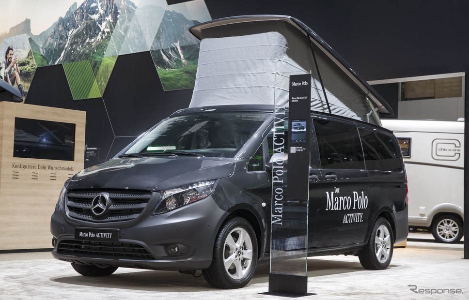 メルセデスベンツ Vクラス 改良新型の「マルコポーロ」《photo by Mercedes-Benz》