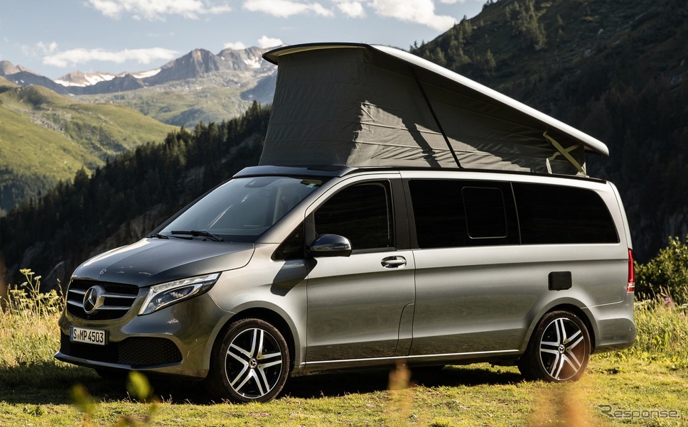 メルセデスベンツ Vクラス 改良新型の「マルコポーロ」《photo by Mercedes-Benz》