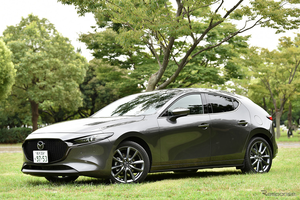 マツダ3新型 ファストバック(2.0 SKYACTIV-G)《撮影 中野英幸》