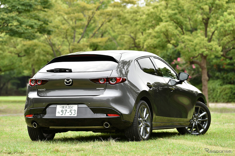マツダ3新型 ファストバック(2.0 SKYACTIV-G)《撮影 中野英幸》