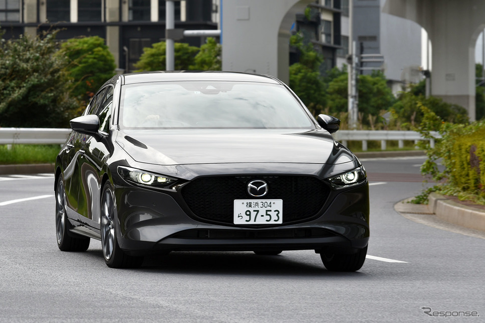 マツダ3新型 ファストバック(2.0 SKYACTIV-G)《撮影 中野英幸》