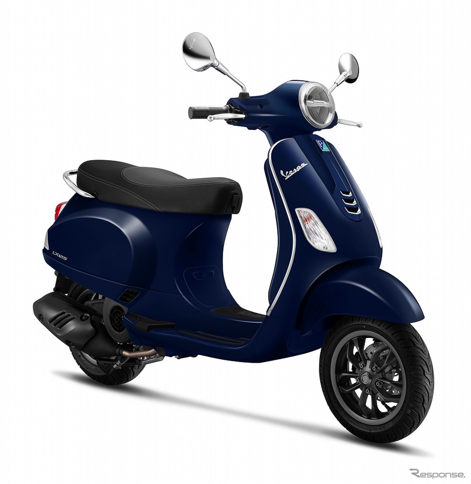 ベスパ LX125 i-get エネルジアブルー《画像:ピアッジオグループジャパン》