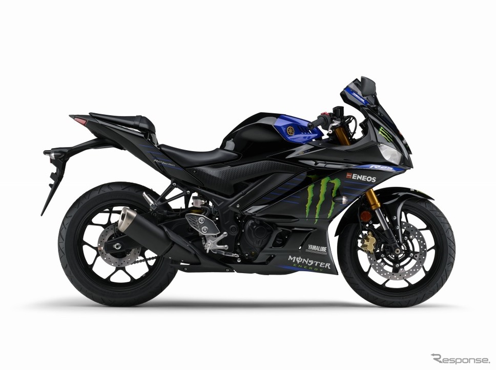 ヤマハ YZF-R25 ABS モンスターエナジーヤマハ MotoGPエディション《画像：ヤマハ発動機》