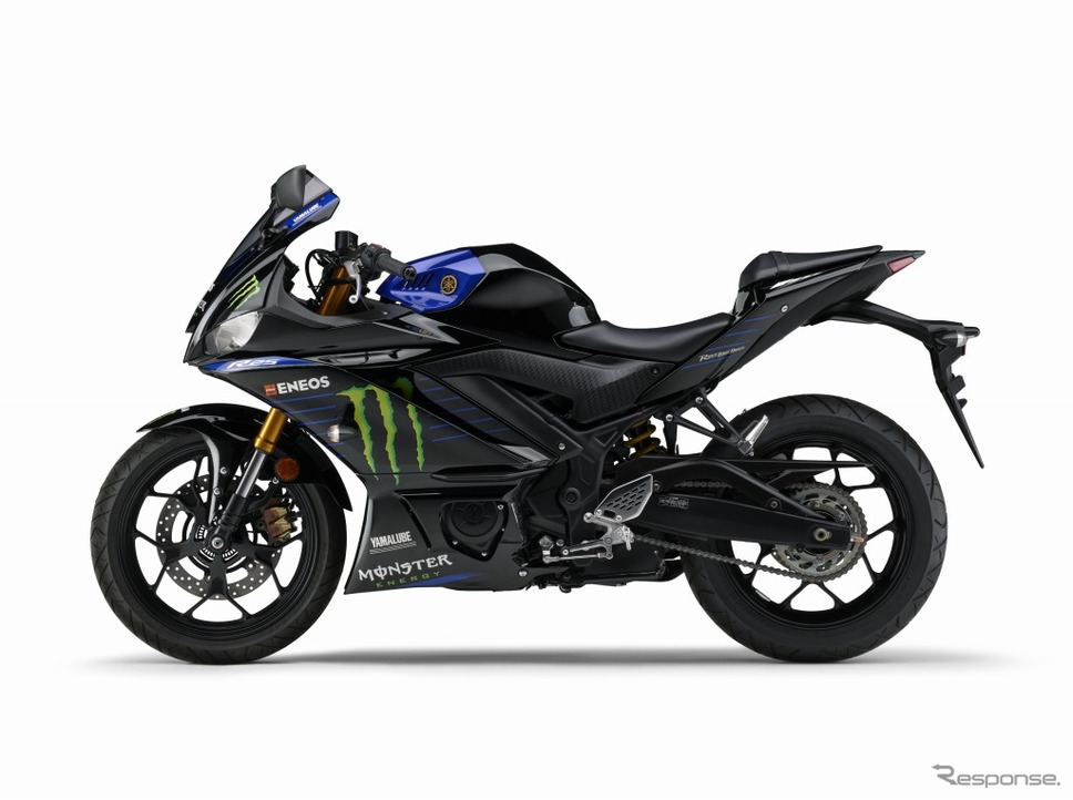 ヤマハ YZF-R25 ABS モンスターエナジーヤマハ MotoGPエディション《画像：ヤマハ発動機》