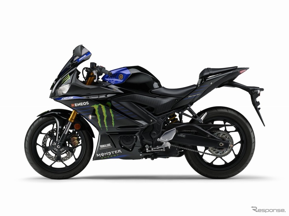 ヤマハ YZF-R3 ABS モンスターエナジーヤマハ MotoGPエディション《画像：ヤマハ発動機》