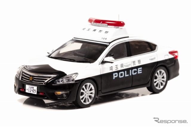 日産 ティアナ(L33)2018 埼玉県警察地域部自動車警ら隊車両(109)《画像:ヒコセブン》