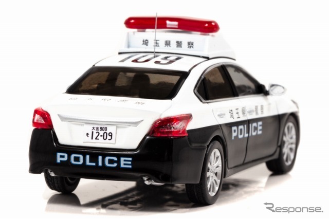 日産 ティアナ（L33）2018 埼玉県警察地域部自動車警ら隊車両（109）《画像：ヒコセブン》