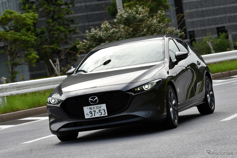 マツダ3新型 ファストバック(2.0 SKYACTIV-G)《撮影 中野英幸》