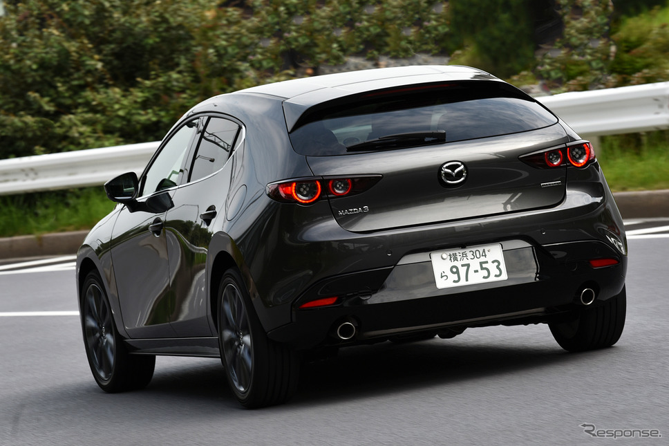 マツダ3新型 ファストバック(2.0 SKYACTIV-G)《撮影 中野英幸》