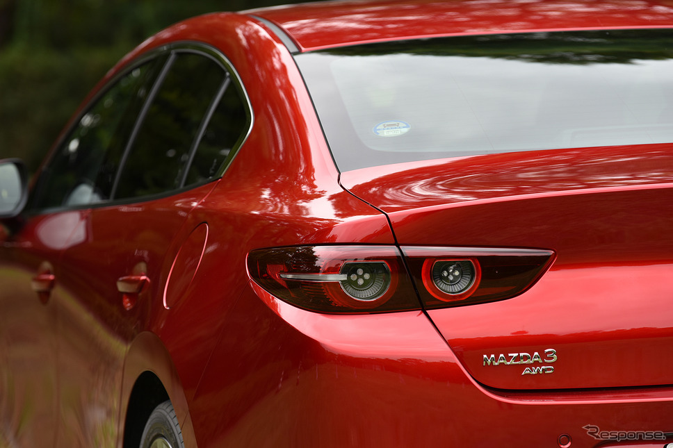 マツダ3新型 セダン(1.8 SKYACTIV-D)《撮影 中野英幸》
