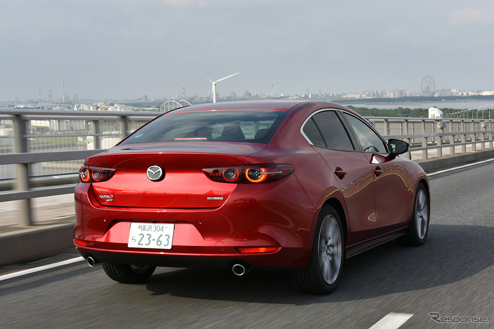 マツダ3新型 セダン(1.8 SKYACTIV-D)《撮影 中野英幸》
