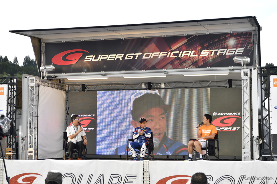 SUPER GT第6戦オートポリス　ピエールこにわトークショー《撮影 雪岡直樹》