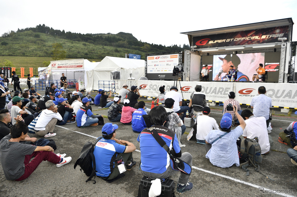 SUPER GT第6戦オートポリス　ピエールこにわトークショー《撮影 雪岡直樹》