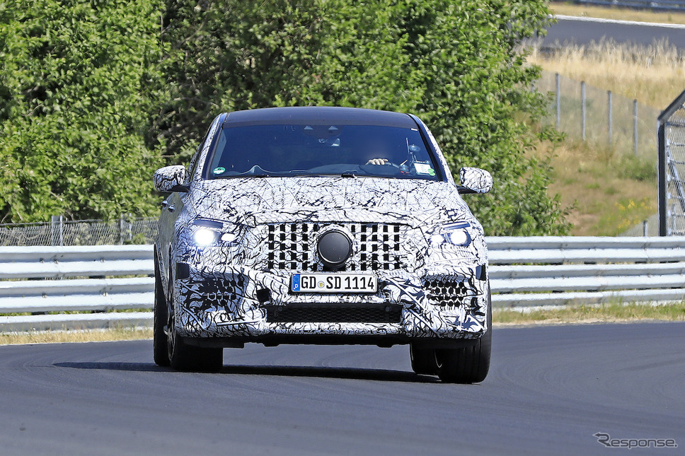 メルセデス AMG GLE 63クーペ（スクープ写真）《APOLLO NEWS SERVICE》