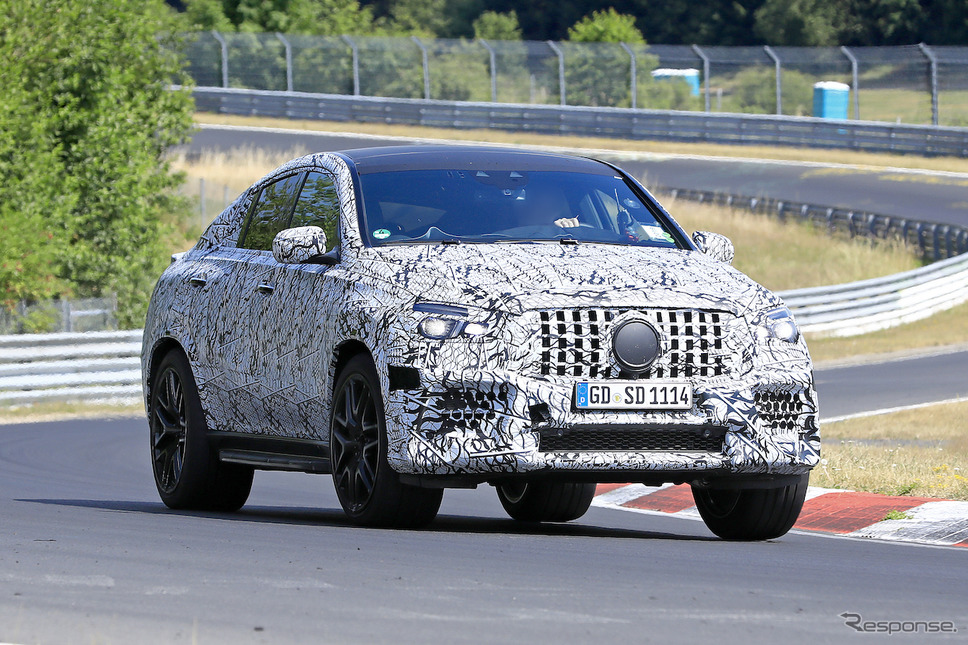 メルセデス AMG GLE 63クーペ（スクープ写真）《APOLLO NEWS SERVICE》