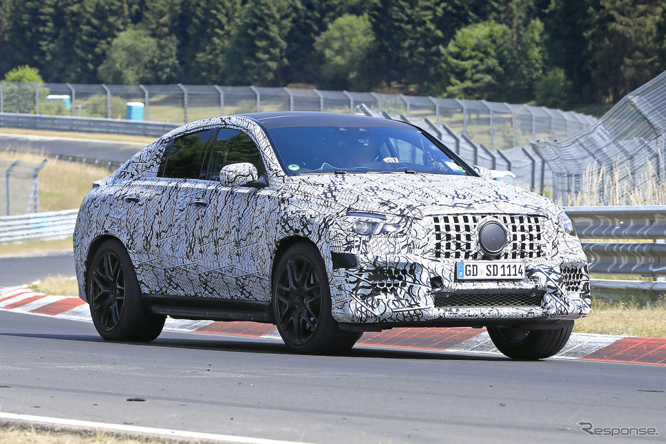 メルセデス AMG GLE 63クーペ（スクープ写真）《APOLLO NEWS SERVICE》