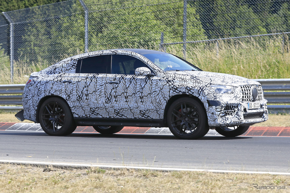メルセデス AMG GLE 63クーペ（スクープ写真）《APOLLO NEWS SERVICE》