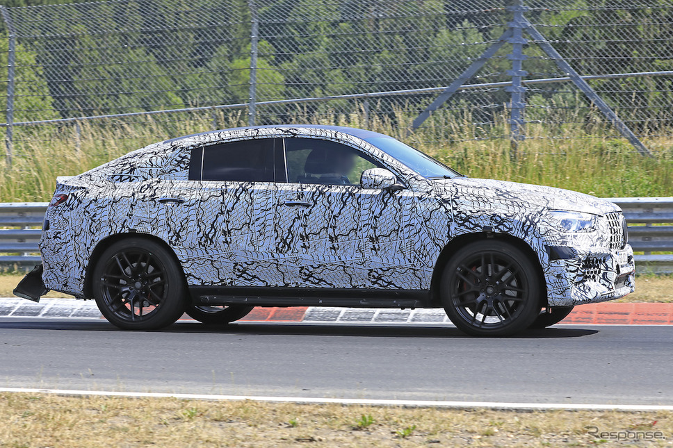 メルセデス AMG GLE 63クーペ（スクープ写真）《APOLLO NEWS SERVICE》