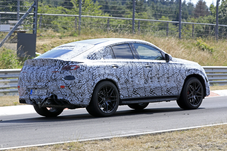 メルセデス AMG GLE 63クーペ（スクープ写真）《APOLLO NEWS SERVICE》