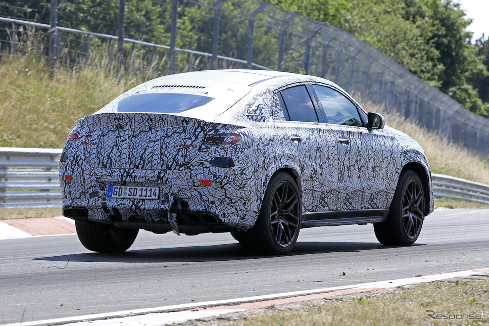 メルセデス AMG GLE 63クーペ（スクープ写真）《APOLLO NEWS SERVICE》