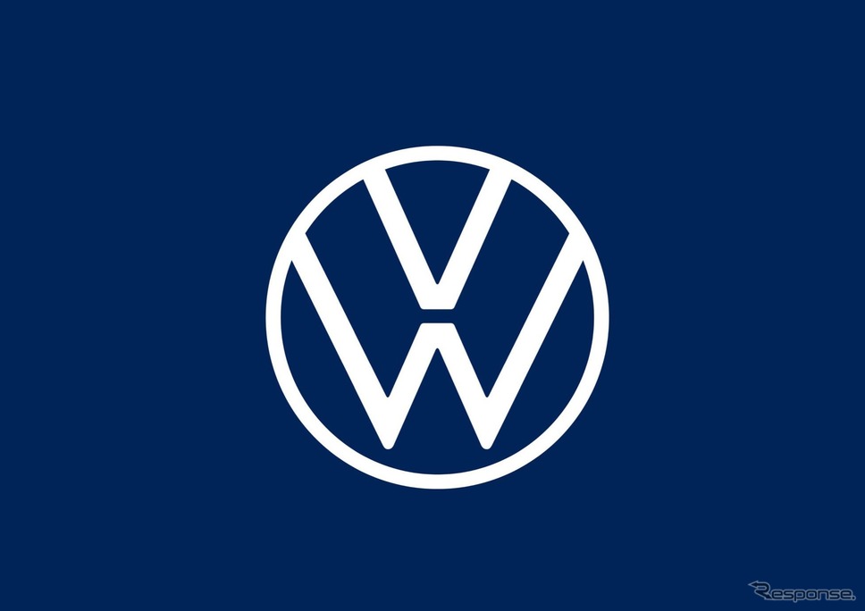 フォルクスワーゲンの新しいロゴ《photo by VW》