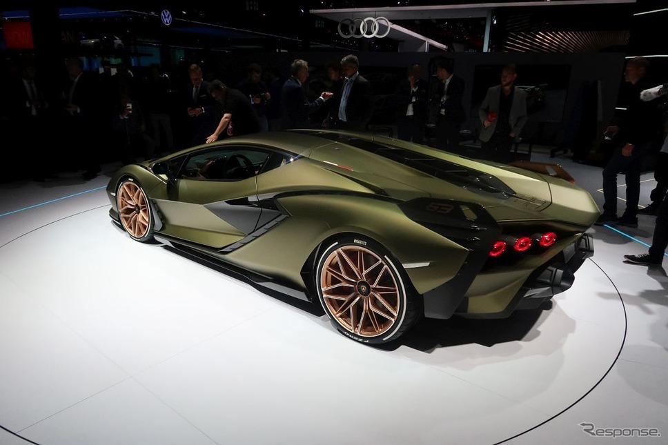 ランボルギーニ・シアン(フランクフルトモーターショー2019、ランボルギーニ・プレビュー)《撮影 工藤貴宏》