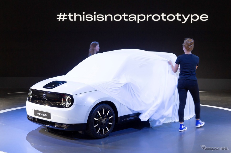 ホンダ e の量産モデル(フランクフルトモーターショー2019)《photo by Honda》