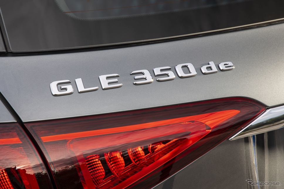 メルセデス ベンツ GLE 新型のPHV「GLE 350 de 4MATIC」《photo by Mercedes-Benz》
