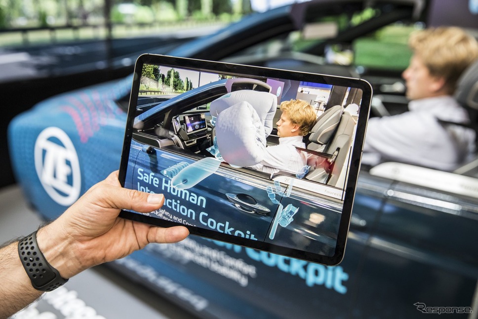 ZFの自動運転向け次世代コックピット《photo by ZF》