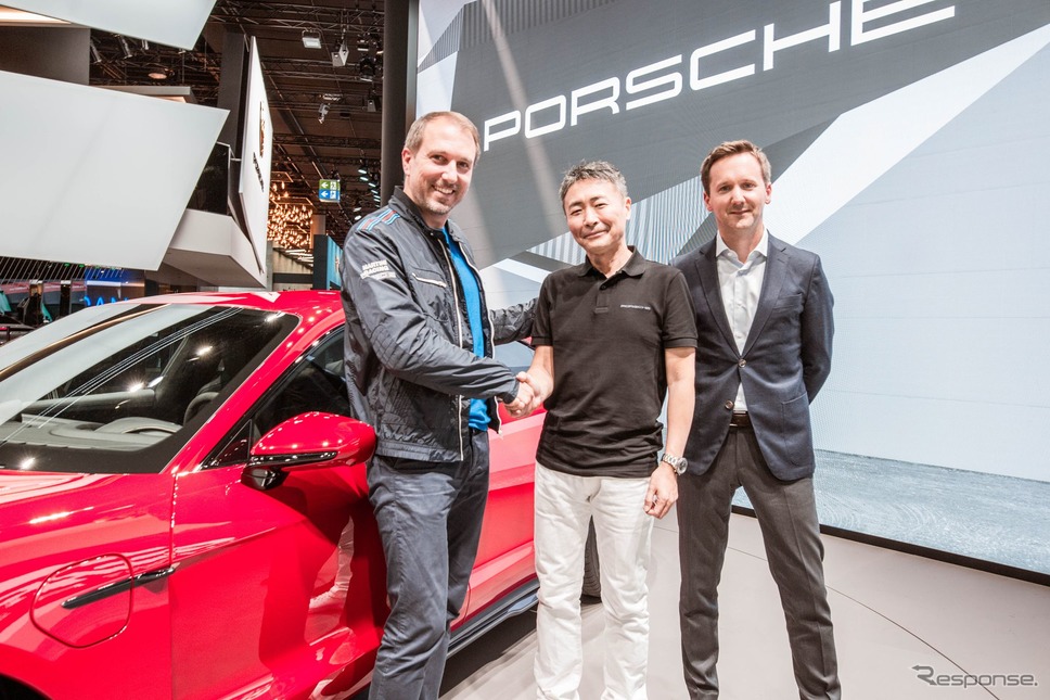 ポルシェとポリフォニー・デジタルが戦略的提携を拡大すると発表（フランクフルトモーターショー2019）《photo by Porsche》