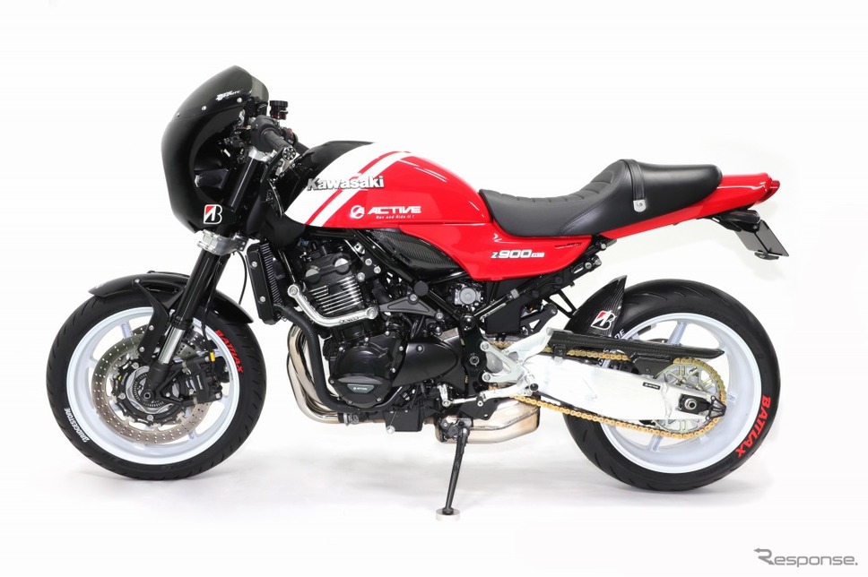 カワサキ Z900RS/カフェ 2018-19用スイングアーム《画像:アクティブ》